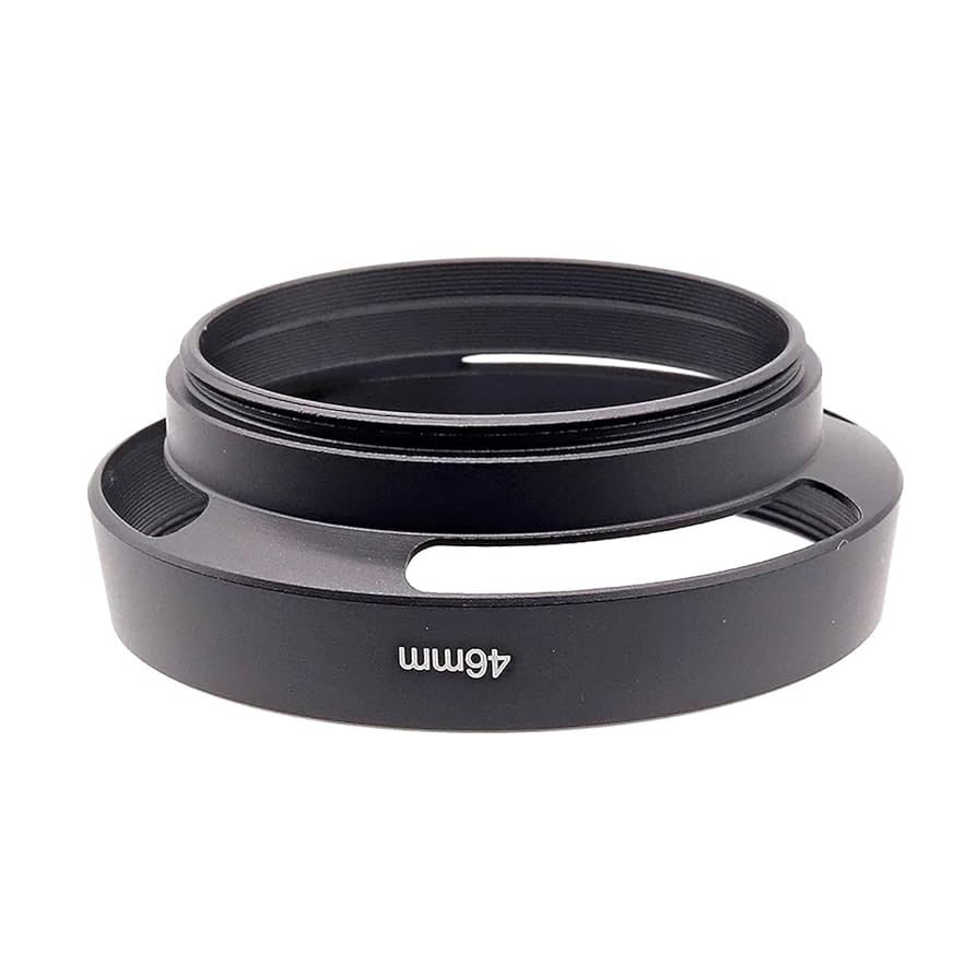 LUMIX 14mm / ワイドコンバーター /レンズフード セット 比較] パナソニック G 14mm / F2.5II 各種レンズフード取付寸法
